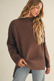 Mock Neck Sweater Top