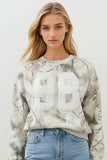 Fleece Camo Crewneck Sweatshirt