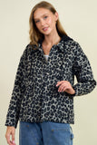 Leopard Hoodie Jacket