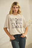 Free Bird Graphic Top