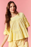 Babydoll Bubble Top