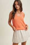 Textured Sweater Tank