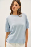 Short Sleeve Sweater Top