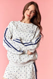 Polka Dot Usa Top