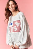 Gingham Checkered Flag Top