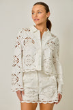 Eyelet Jacket