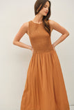 Drop Waist Midi Dress