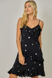Adjustable Ruffle Dress