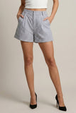 Stripe Cuffed Shorts