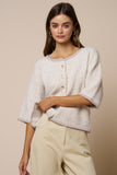 Button Down Sweater