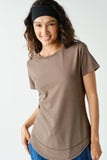 Soft Curve Pima Cotton Tee