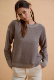 Mineral Washed Slub Sweater
