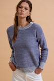 Mineral Washed Slub Sweater