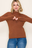 Pinstripe Pullover Sweater
