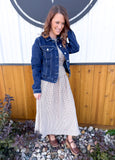 Smocked Gingham Tiered Sleeveless Midi Dress