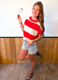 Wide Striped Top