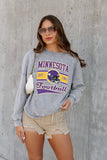 Minnesota Vikings No Timeouts Faded Wash Pullover