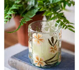 4.25" Pressed Daisy Flower Jar