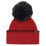 C.c Yarn Pom Game Day Team Stitch Point Beanie Hat