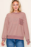 Brushed Stripe Top
