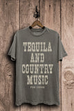 Tequila And Country Music Graphic Top