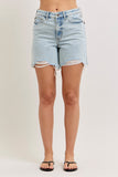 Judy Blue High Waist Rigid Magic Dad Short