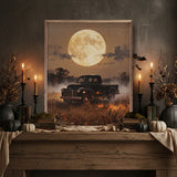 Full Moon Truck 16x20