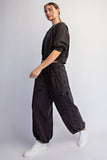 Mineral Washed Terry Pant