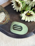 Oval Flat Hair Clip