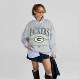 Green Bay Packers Instant Classic Premium Fleece Drop Shoulder Crewneck Pullover