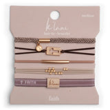 Faith Hair Bracelets - Medium