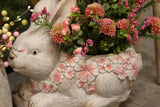 Mgo Pink Flower Bunny Container