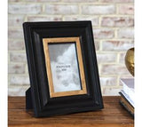6 X 4" Blk Wood Photo Frame