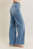 Judy Blue V Front Baggy Jean