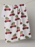 Merry Miles Tea Towel