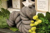 11" Polyresin Worm Sculpture