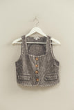 Snow Garment Washed Corduroy Vest