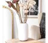 WHITE MODERN VASE