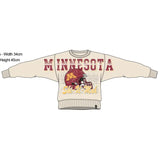Minnesota Homefield Lantern Sleeve Crew