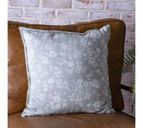 18" Pistachio Poppy Pillow