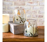 4.7 Dried Floral Leaf Glasses