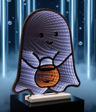 Ghost W/candy Bucket Ekkolight 16h Acrylic Ul Plug