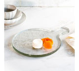 Clear Round Glass Cheese Chiller