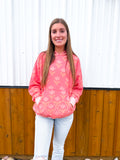 Printed Fleece Hoodie