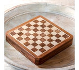 Acacia Wood Magnetic Chess Set