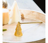 Gold Xmas Tree Snuffer