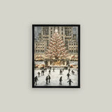 Skating In The City | 12x16