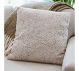 20" Brown Boucle Pillow