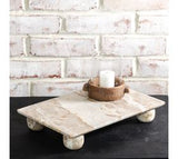 12 X 8" Beige Marble Riser