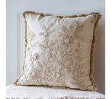 20" Ivory Sm Zinnia Pillow